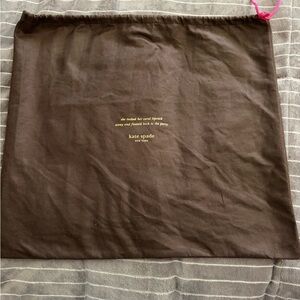 Kate Spade Brown Dust Bag
